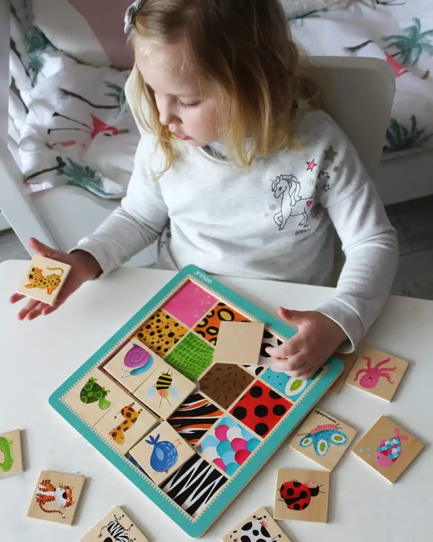Goula texture puzzle for children from 2 years old