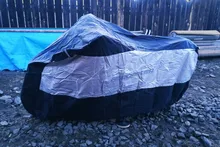 HEROBIKER-Nueva funda para moto, cubierta para moto para todas las estaciones impermeable, a prueba de polvo, protección uv para exteriores para moto, cobertor para lluvia para moto