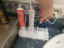 Portátil de la cabeza del cepillo de plástico soporte por vía Oral-B cepillo de dientes eléctrico soporte D12 D20 D17 D18 D29 D34 Pro 1000, 600, 690, PRO700