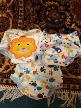 Pantalones de entrenamiento para bebé, pañales reutilizables de algodón, paño impermeable, lavables, pantalones de aprendizaje de bambú, 3 uds.