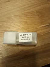 1pc 6mm vástago Router poco recta T poco V de corte de esquina redonda Cove caja mm broca para fresa para madera MC06010