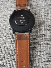 22mm correa de reloj para el Huawei watch gt 2/2e correa samsung Galaxy reloj de 3/45/46mm de cuero correa Amazfit ritmo GTR/equipo S3 frontera
