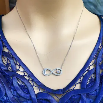 

925 Silver İnfinite Star Necklace