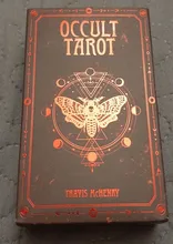 Juego de 78 tarjetas de adivinación de Tarot oculto, cartas de oráculo, tablero de naipes de fiesta familiar, Solomonic antiguo Magickal
