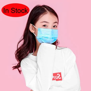 

Disposable 3-Ply Baby Masks Anti Dust Smog Kids Face Mask For Home Outdoor Use