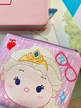 Disney-cartera con caricaturas para niños, monedero de Mickey Mouse, regalo para niña y niño, bolso de almacenamiento con llave colgante, Cartera de paquete para chico y Frozen