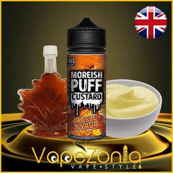 

Moreish Puff Custard MAPLE SYRUP 100 ml vape shop