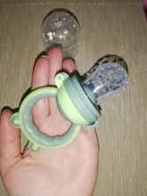 Chupete de silicona para alimentación de alimentos frescos, repuesto de mordedor de seguridad para bebés, chupete de frutas y verduras