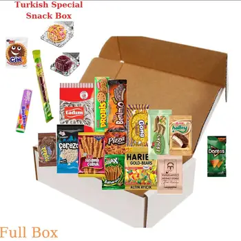

Turkish Special Snacks Box Famous and Popular Ones Tasty Multicultural Tastes Special Gift for Adults&Children Halal Food