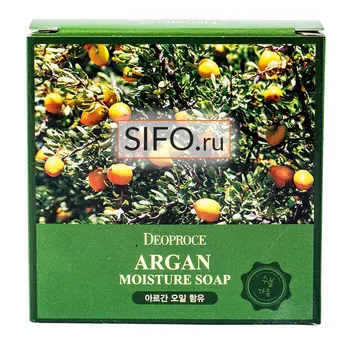 

Soap for face deoproce argan moisture soap