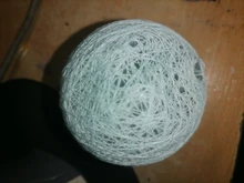 Garland-Lights String Fairy-Lights-Decoration Cotton-Ball Xmas Wedding-Party Holiday