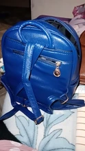 De las mujeres de la moda pequeña mochila chicas mochilas negro mochilas para mujer moda para chicas mujer bolsas mochila cuero bolso Negro Bolsa de la escuela