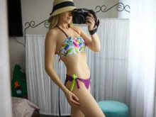 Two-Piece Suit Bikini-Set Beachwear Tube-Top Swimwear Women Bathing Print Plus-Size Floral