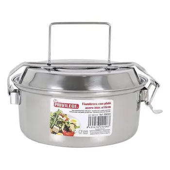 

Hermetic Lunch Box Privilege Stainless steel (ø 16 cm)