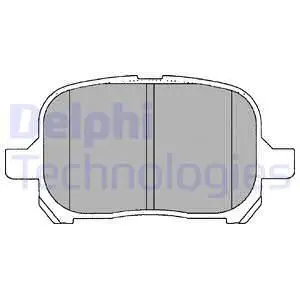 Колодки тормозные TOYOTA CAMRY/PREVIA 2.2-3.0 96-/LEXUS RX300 00