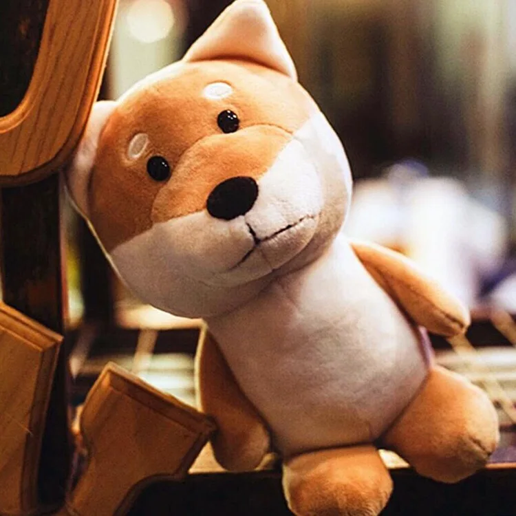 20 см креативные милые Супермен Косплей Shiba «Лисья Секретная служба»(Inu собака шарпей собака породы шнауцер собака плюшевые игрушки куклы китайская Кукла-Зодиак подарок