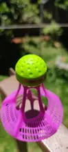Plastic Shuttlecock Nylon-Ball Training Birdies-Resistance Kawasaki Badminton 3 for 3pcs