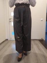 Trousers Leg-Pants Palazzo Oversized High-Waist Pantalon Female Wide Women Stylish ZANZEA