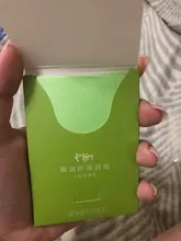 Toallitas faciales desechables para limpieza Facial, Control de aceite, absorbente de aceite, herramientas de limpieza Facial, 100 unids/caja