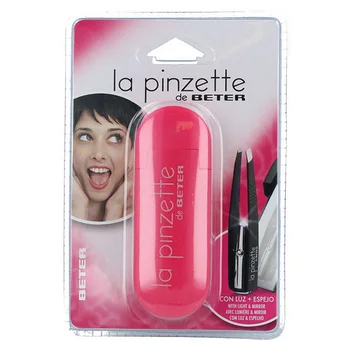 

Hari Removal Tweezers with Light and Mirror La Pinzette Beter