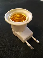 Converter Bulb-Adapter Eu-Plug-Lamp-Holder Led-Light Sochet Male On/off-Button-Switch