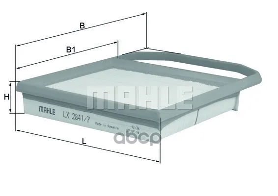 Фильтр Воздушный Mb W212 3.0 Mahle/Knecht Lx28417 Mahle/Knecht арт. LX28417