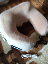 Masajeador eléctrico de cuello en forma de U, almohada multifuncional, portátil, para hombros, cervicales, para hogar y coche al aire libre, masaje relajante