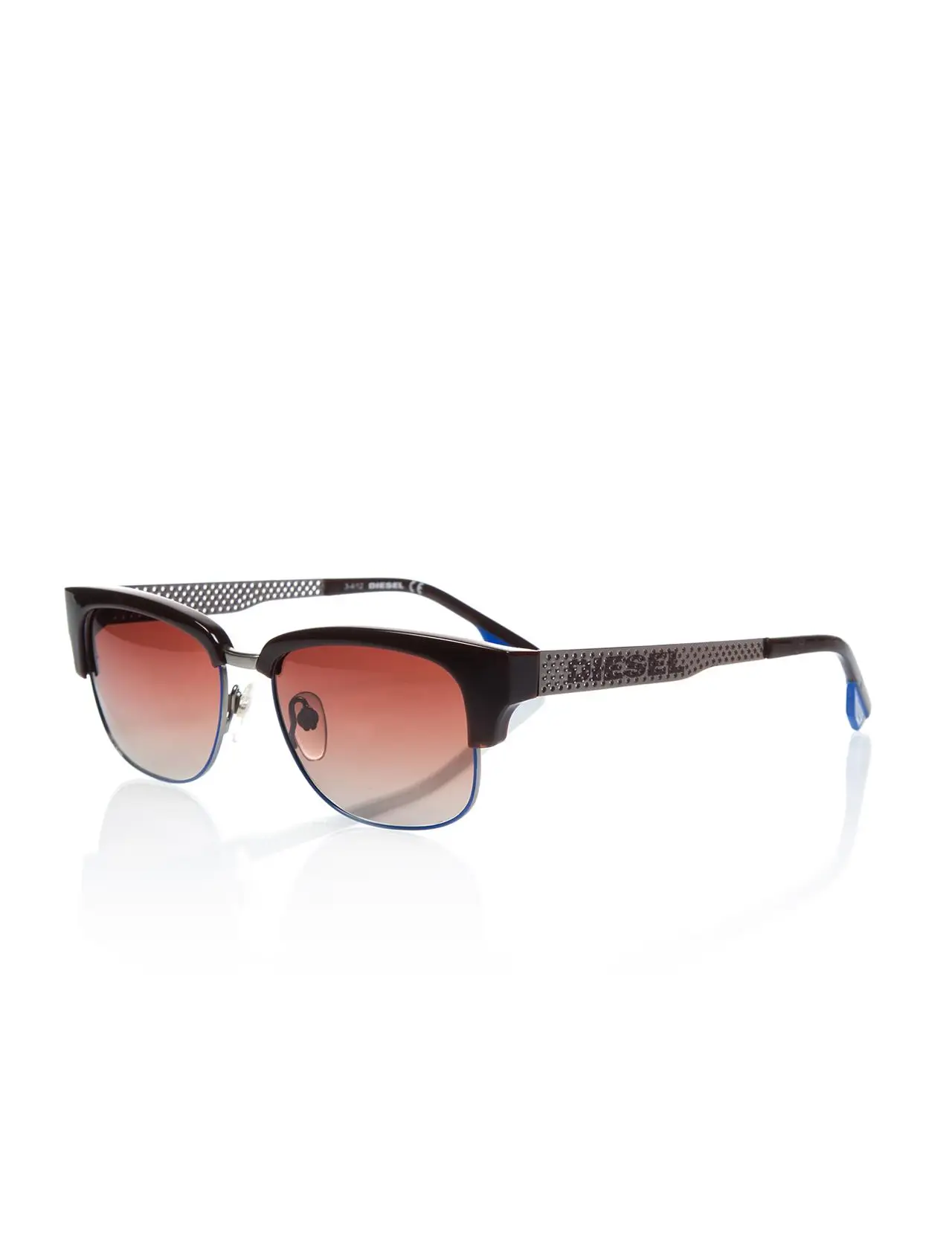 

Women's sunglasses dl 5060 048 clubmaster color organic rectangle rectangular 52-17-140 diesel