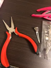 Alicates de extensión de punta plana multifunción para Nano anillos, enlaces de microcuentas, alicates para extensiones de cabello profesionales para eliminar el pelo de la punta I