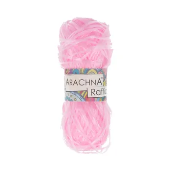 

Yarn "arachna" "raffia" 100% polypropylene 50g 200 m ± 12 m No. 10 pink