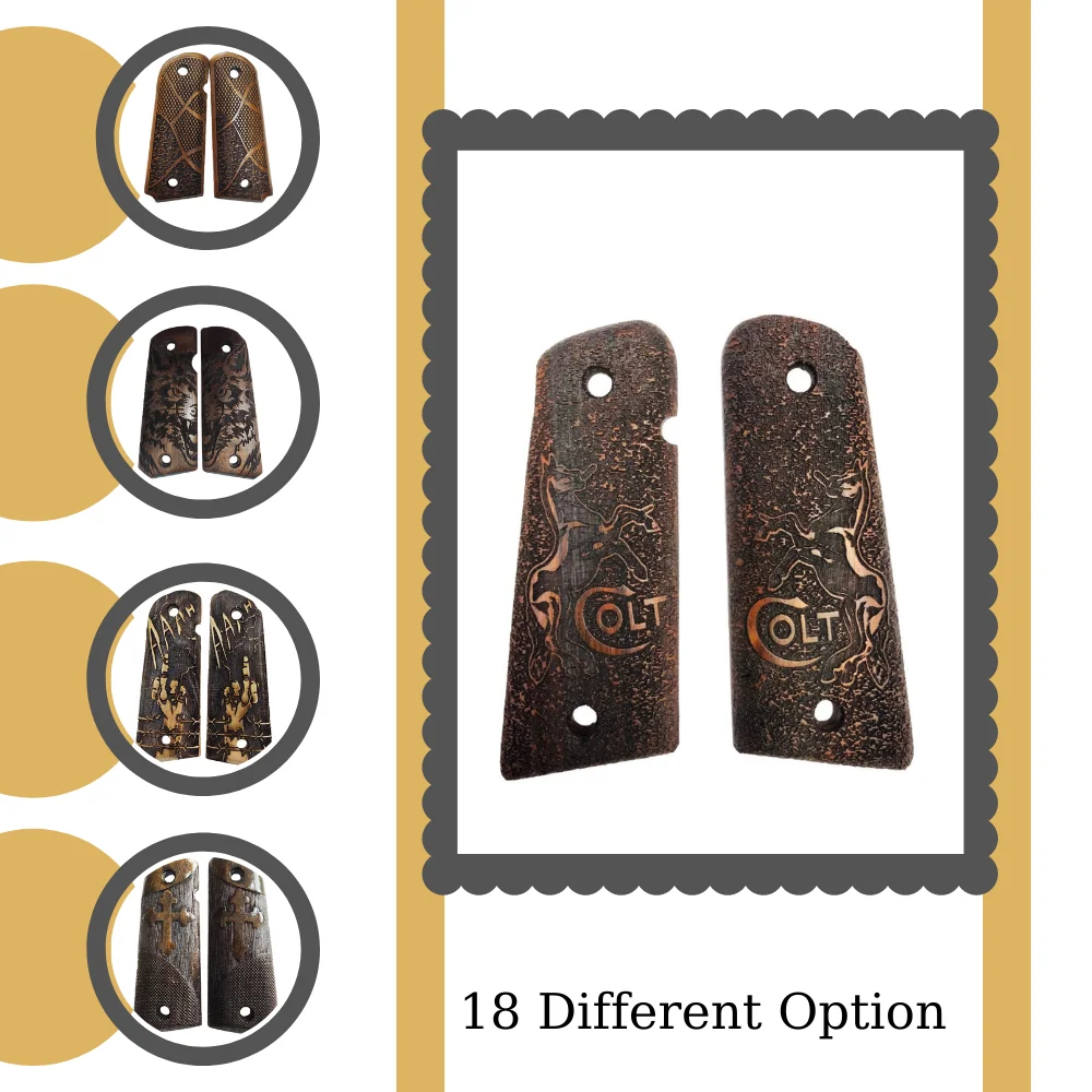 Ручка и чехол для Colt 1911 лазерная резка на заказ зажимает Mod.25 Gun аксессуары Оружие