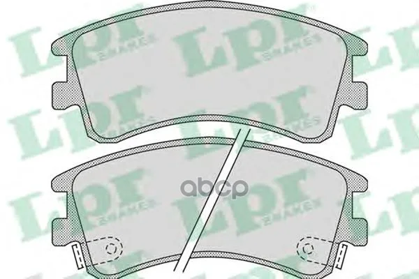 Колодки Тормозные Mazda 6 02с Индикат.Износа Передние Lpr 05p878 Lpr арт. 05P878