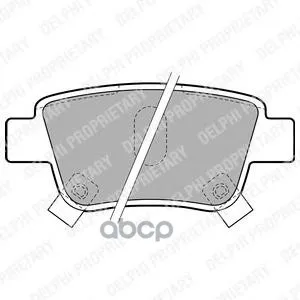 Колодки Задние Toyota Avensis T25 Lp1785 Delphi арт. LP1785