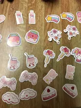 45 Uds. De pegatinas de papelería de hadas rosas para Scrapbooking, diario Kawaii, pegatinas decorativas Diy, suministros escolares