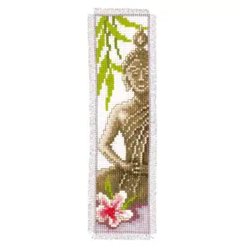 

Pn-0143911 set for embroidery bookmark for books vervaco 'budda' 6*20 cm