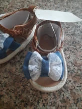 Sandalias de suela blanda de cuero PU de princesa para bebés y niñas a la moda, zapatos de verano para niños pequeños, sandalias para cuna con lazo