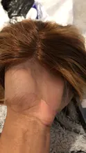 Ishow resaltar Peluca de color marrón pelucas de cabello humano 13X4 13X6x1 Ombre recto peluca con malla frontal destacar frente de encaje pelucas de cabello humano