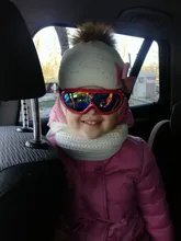 Gafas de esquí para niños, gafas de esquí para nieve, gafas de sol de 6 colores, a prueba de viento, gafas de esquí para exteriores a prueba de viento
