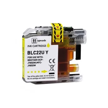 

Compatible BROTHER LC22U yellow ink cartridge LC-22UY pages