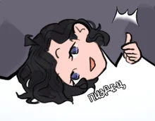 Bolso de compras Ulzzang Bj para mujer, bolsa de lona con estampado de dibujos animados, informal, Harajuku, Punk, 2020