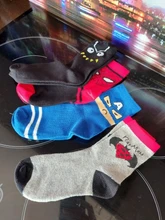 Lote de calcetines de algodón para bebé, niño y niña, calcetín elástico cálido de calidad, calcetines tobilleras blancos de Color sólido de dibujos animados, 1-12 años