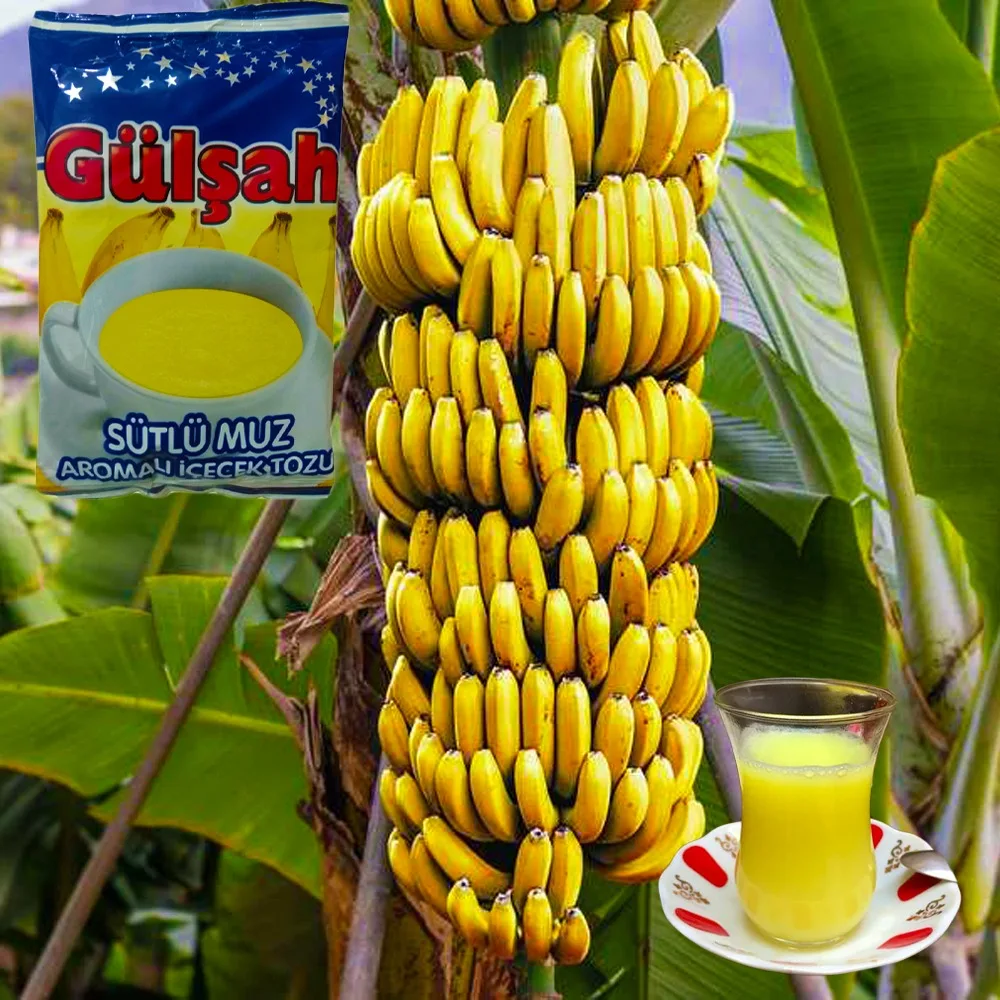 Polvo de té de plátano, Té turco, 300 gr - 1.800 gr, té en polvo con agua, saludable, hecho en Turquía, g-1080, Envío Gratis
