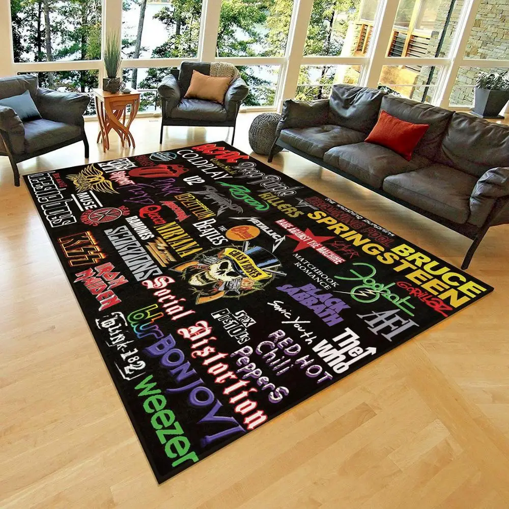 Rock Non Slip Floor Carpet Teen's | Дом и сад