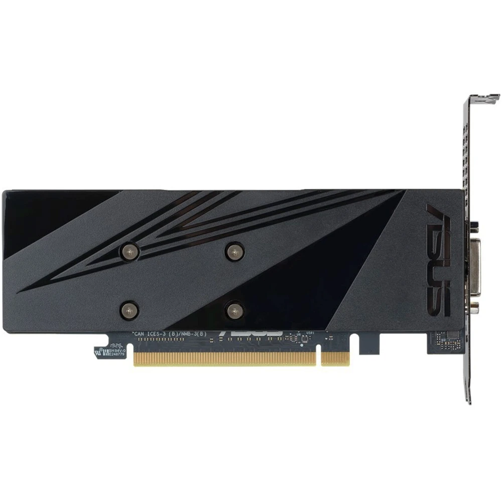 Видеокарта ASUS nVidia GeForce GTX 1650 1740MHz 4096MB 8002MHz 128 bit RTL [GTX1650-O4G-LP-BRK]