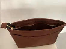 Bolso organizador de maquillaje para mujer, bolsa de base portátil de nailon de calidad, para Neverfull PM MM GM, hecho a mano