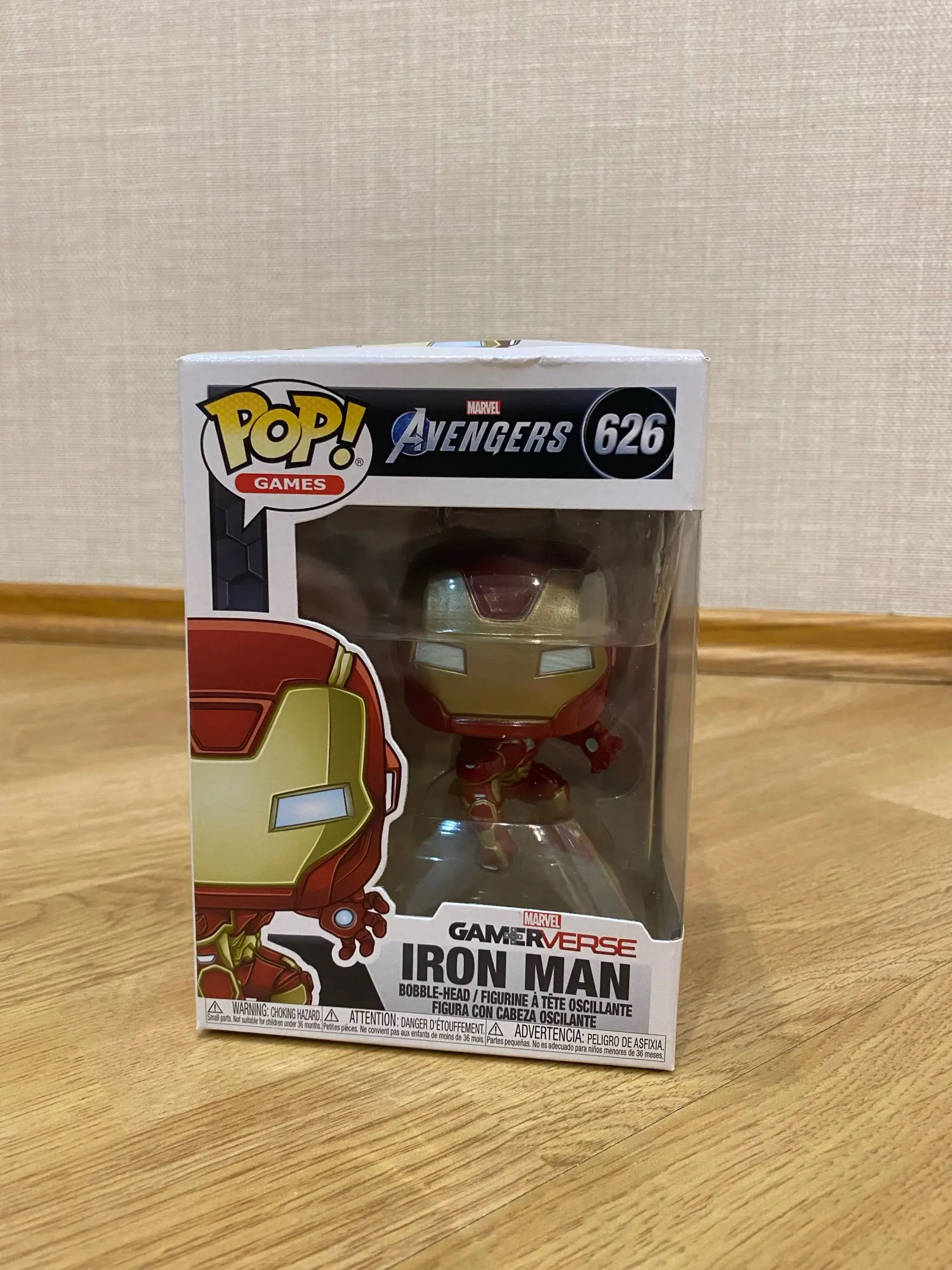 Bobble Marvel Avengers Game Iron Man 