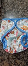 [Simfamily]-cubierta de pañal de tela ajustable lavable, doble fuelle, PUL, traje con pañal de bebé de 3 a 15kg, 1 ud.