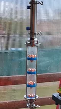 Distillation Column Bubble-Plates Moonshine Copper with 5-Section for . 3-
