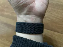 20mm/22mm trenzado Solo Loop Band para Samsung Galaxy ver 3/46mm/42mm/activo 2/equipo S3 pulsera reloj Huawei GT/2/2e/Pro