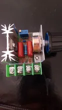 Regulador de voltaje oscurecimiento AC 220V 2000W SCR, controlador de velocidad del Motor, termostato, módulo regulador de voltaje electrónico